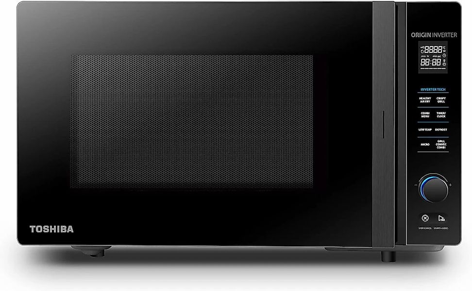Toshiba Mikrowelle "MV-TC25T(BK)" Grill  Heißluft  Mikrowelle 4-in-1 günstig online kaufen