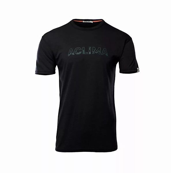 Aclima Kurzarmshirt Aclima M Lightwool Tee Logo Herren Kurzarm-Shirt günstig online kaufen
