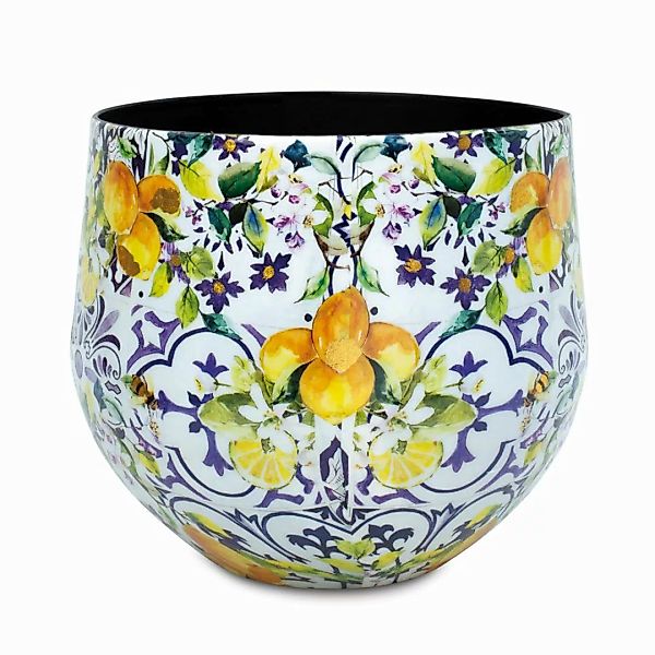 Lemon Fusion Tischgefäß für Pflanzen multicolor Ø 31 cm, Höhe 29 cm günstig online kaufen