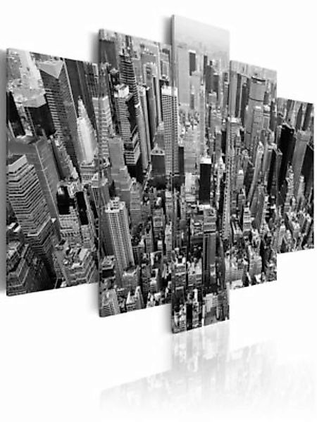 artgeist Wandbild Hochhäuser von New York schwarz/weiß Gr. 200 x 100 günstig online kaufen