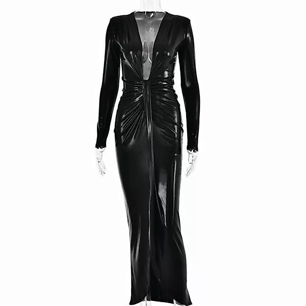 jalleria Dirndl Damenkleid mit V-Ausschnitt und sexy Temperament günstig online kaufen
