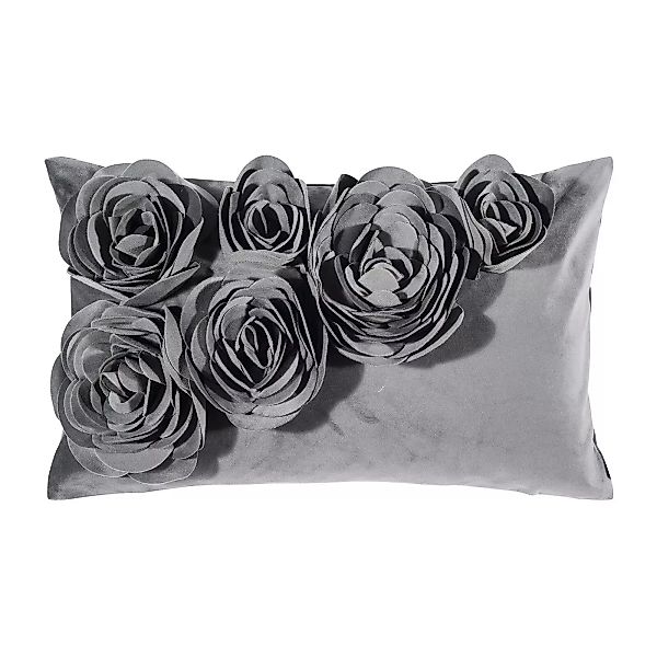Pad Kissenhülle Floral grey günstig online kaufen