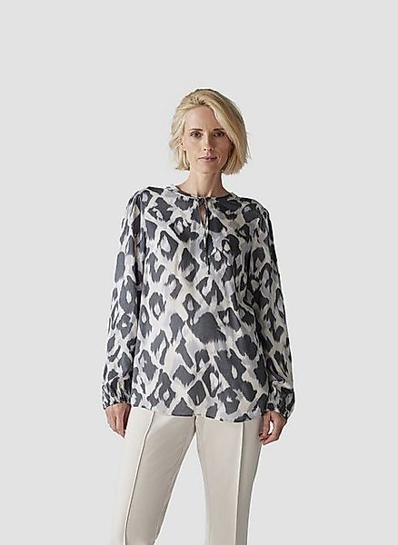 LeComte Klassische Bluse LeComte Bluse mit angesagtem Animalprint günstig online kaufen