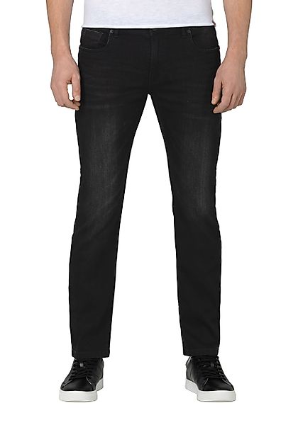 TIMEZONE Herren Jeans EduardoTZ - Slim Fit - Schwarz - Black Black Wash günstig online kaufen