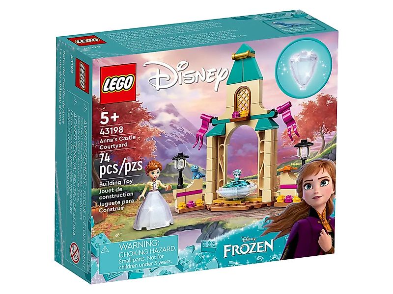 LEGO® Lego Annas Schlosshof Konstruktionsspielsteine günstig online kaufen