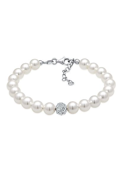 Elli Perlenarmband Imitationsperlen 925 Silber günstig online kaufen