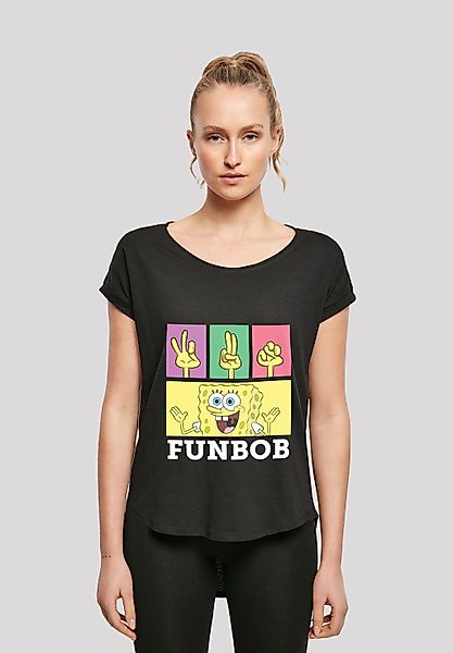 F4NT4STIC T-Shirt "Spongebob Schwammkopf FUNBOB", Damen,Premium Merch,Lang, günstig online kaufen