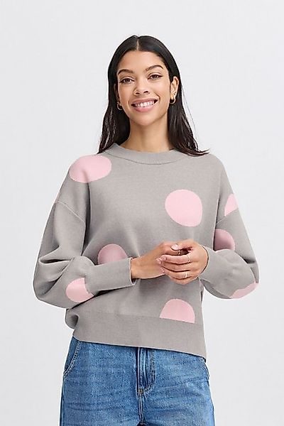 b.young Strickpullover BYOMME DOT JUMPER - Moderner Strickpullover günstig online kaufen