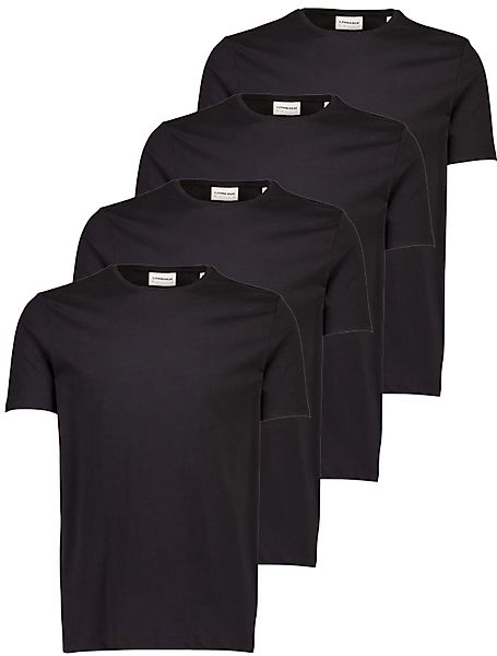 LINDBERGH T-Shirt (Packung, 4-tlg) mit Rundhalsausschnitt günstig online kaufen