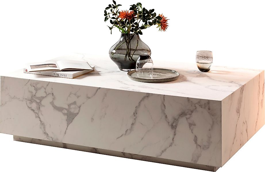 SalesFever Couchtisch "Almeria Beistelltisch: Stilvoller Tisch 120/75 cm" S günstig online kaufen