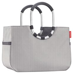 REISENTHEL® Einkaufskorb loopshopper L herringbone grey, günstig online kaufen