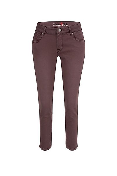 Buena Vista Stretch-Jeans BUENA VISTA ITALY V 7/8 aubergine 2107 J5311 4141 günstig online kaufen