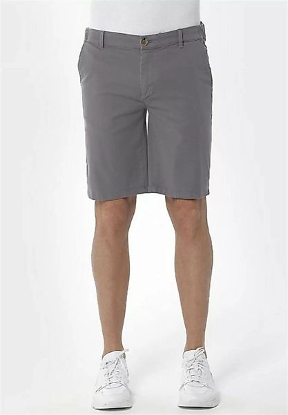 ORGANICATION Chinohose Men's Garment Dyed Jogger Fit Shorts in Shadow günstig online kaufen