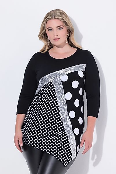 MIAMODA T-Shirt T-Shirt Classic Fit Ziersteinchen günstig online kaufen
