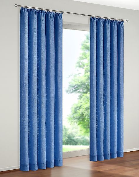 Wirth Vorhang "Trondheim 234 g/m²" Kräuselband 1 Stk. tlg. günstig online kaufen
