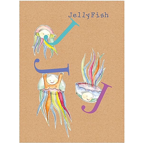 Komar Wandbild ABC Animal J 30 x 40 cm günstig online kaufen