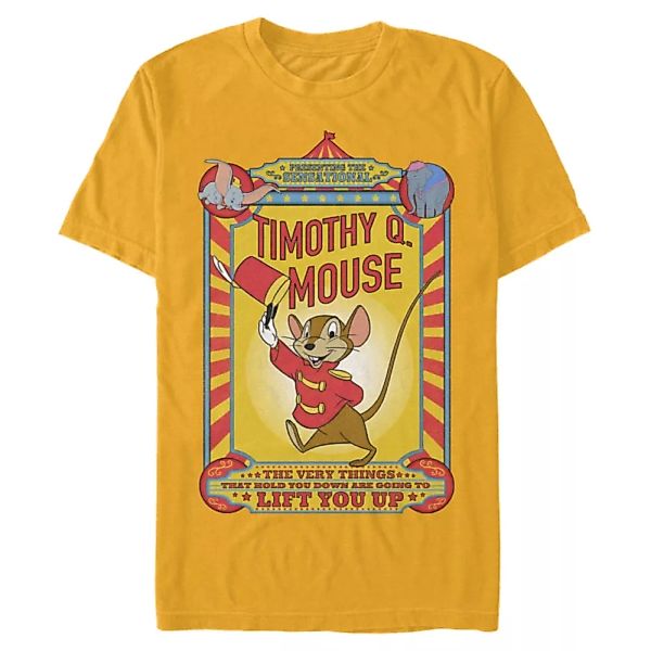 Disney Classics - Dumbo - Timothy Mouse Poster - Männer T-Shirt günstig online kaufen