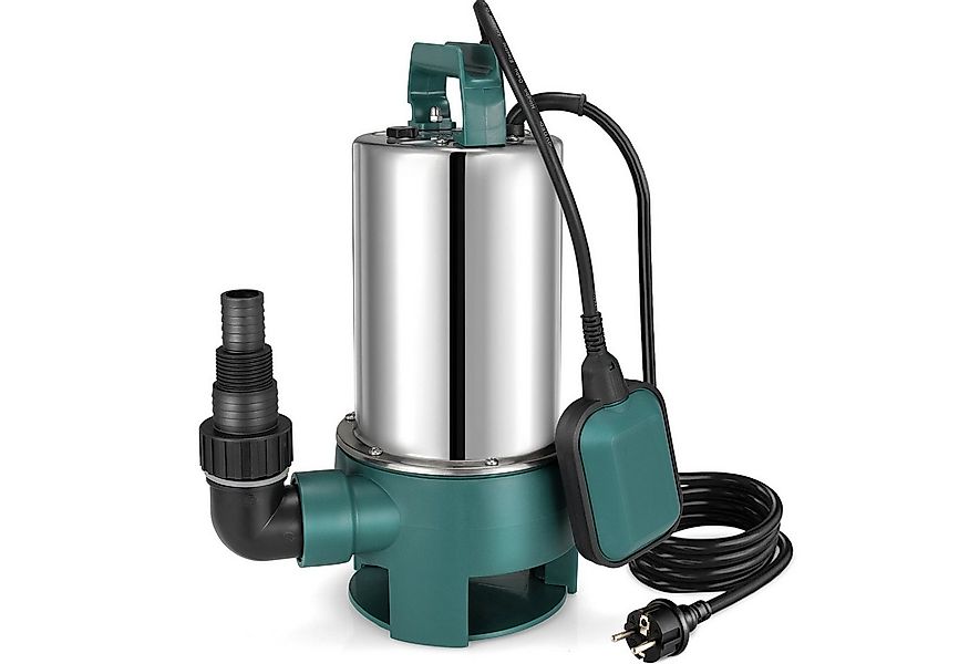 TLGREEN Schmutzwasserpumpe Schmutzwasser-Tauchpumpe, Gartenpumpe, 16500 L/H günstig online kaufen