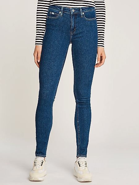 Calvin Klein Jeans Skinny-fit-Jeans "MID RISE SKINNY", im 5-Pocket-Style günstig online kaufen