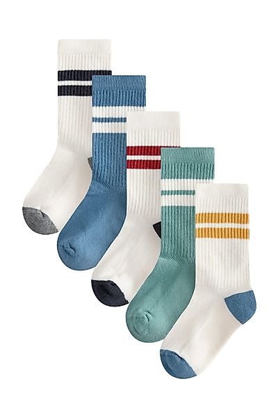 Next Kurzsocken Gerippte Socken mit hohem günstig online kaufen