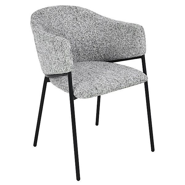riess-ambiente Esszimmerstuhl NOBLESSE grau / schwarz günstig online kaufen