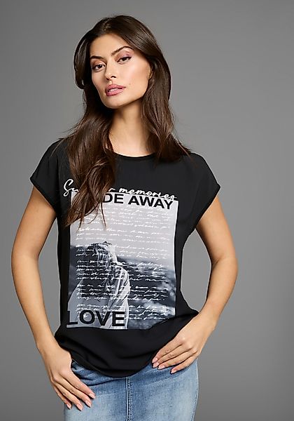 Laura Scott Shirtbluse mit sommerlichen Fotoprint günstig online kaufen