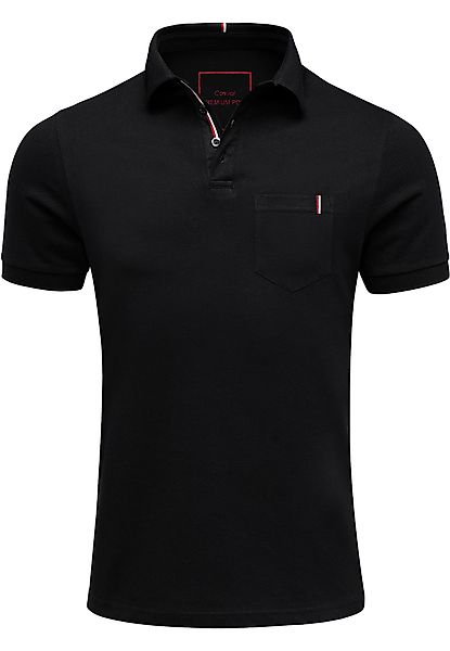 Amaci&Sons Poloshirt DEARBORN Poloshirt Herren Kurzarm günstig online kaufen