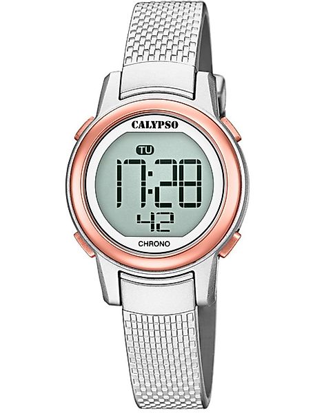 Calypso Quarzuhr Digital Crush Damenuhr K5736-2 günstig online kaufen