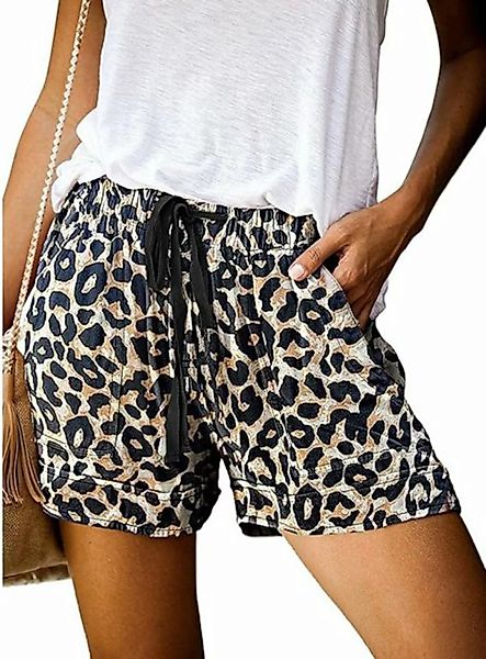 FIDDY Shorts Sommer-Shorts für Damen mit Kordelzug und Tasche, lässig günstig online kaufen
