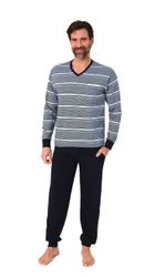 Normann Pyjama Normann Herren Schlafanzug lang günstig online kaufen
