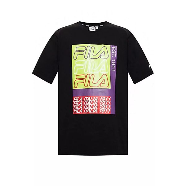Fila Caradoc Dropped Shoulder Kurzärmeliges T-shirt M Black günstig online kaufen