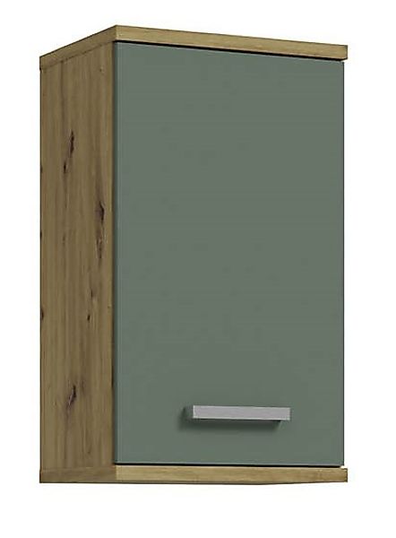 Bad-Hängeschrank 1-trg Salbei / Artisan Eiche günstig online kaufen
