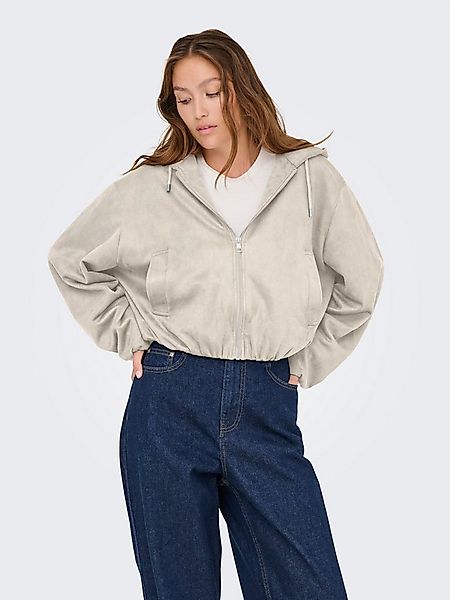 ONLY Kurzjacke ONLDIANE LIFE FAUX HOOD JACKET CC OTW aus Wildlederimitat, e günstig online kaufen