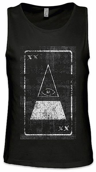 Urban Backwoods Tanktop Tarot The Eye of Illuminati Ärmelloses T-Shirt Taro günstig online kaufen