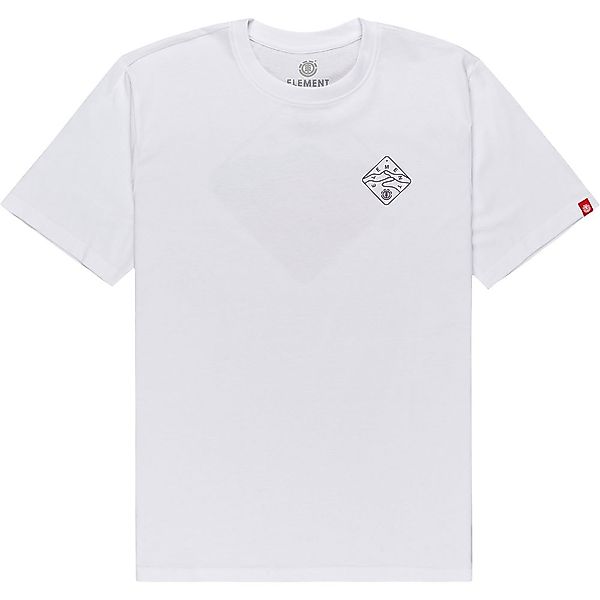 Element Calavo Kurzärmeliges T-shirt S Optic White günstig online kaufen
