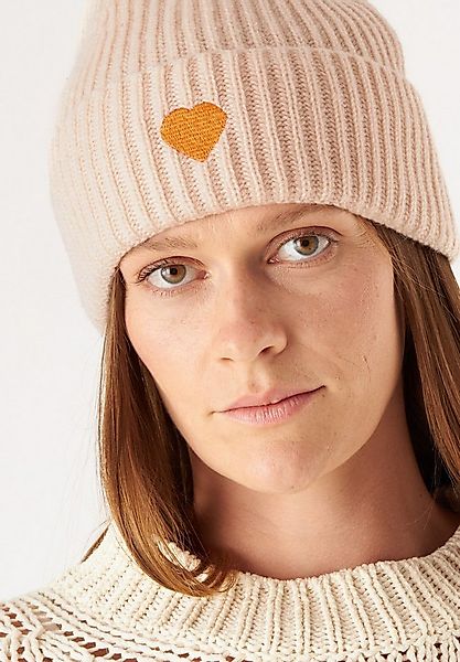 Codello Strickmütze (1-St) mit Herzstickerei günstig online kaufen
