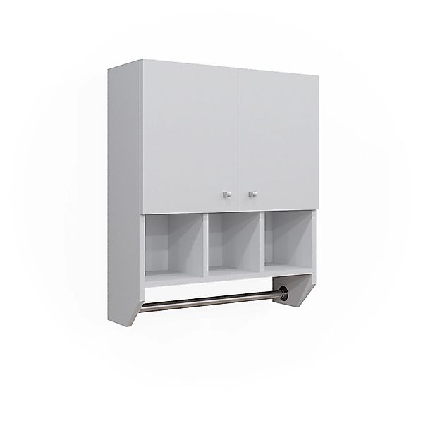 Vicco Hängeschrank Fynn, Weiß, 59.2 x 70.5 cm Hängeschrank mit 2 Türen (1-S günstig online kaufen