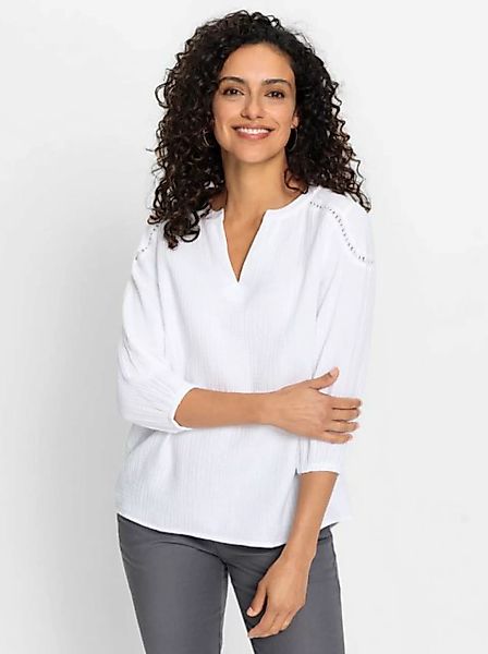 Witt Klassische Bluse Baumwollbluse günstig online kaufen