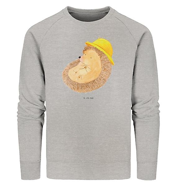 Mr. & Mrs. Panda Longpullover Igel Beten Größe XL - Heather Grey - Geschenk günstig online kaufen