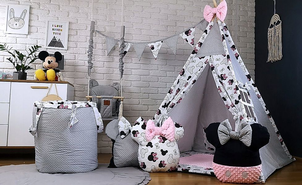 Pamek Tipi-Zelt Tipi Tiere-Team Spielzelt Komplett günstig online kaufen