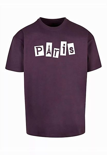 Merchcode T-Shirt Merchcode Herren Paris X Heavy Oversize Tee-BY102 (1-tlg) günstig online kaufen