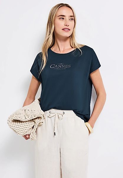 STREET ONE T-Shirt im soften Baumwoll-Mix günstig online kaufen