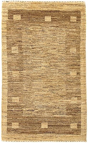 morgenland Wollteppich »Gabbeh - Indus - 127 x 72 cm - hellbraun«, rechteck günstig online kaufen