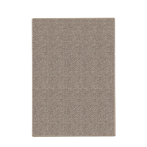 KARAT Teppichläufer in Sisaloptik Kalkutta nach Maß Taupe 66 x 200 cm günstig online kaufen