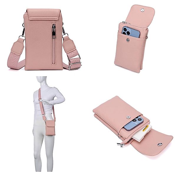 ITALYSHOP24 Geldbörse Damen Tasche Handytasche Brusttasche günstig online kaufen