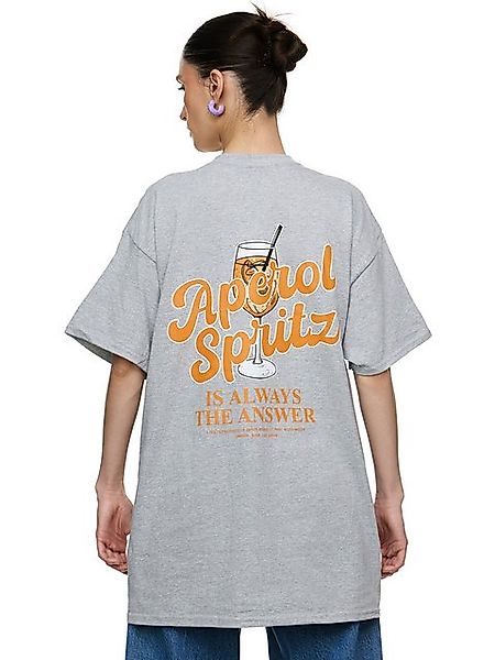 Worldclassca T-Shirt Worldclassca Oversized Print Aperol Spritz T-Shirt Som günstig online kaufen