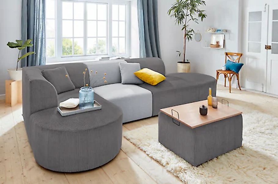 OTTO home Sofa-Eckelement »Alesund« als Einzelelement oder Modulteil günstig online kaufen