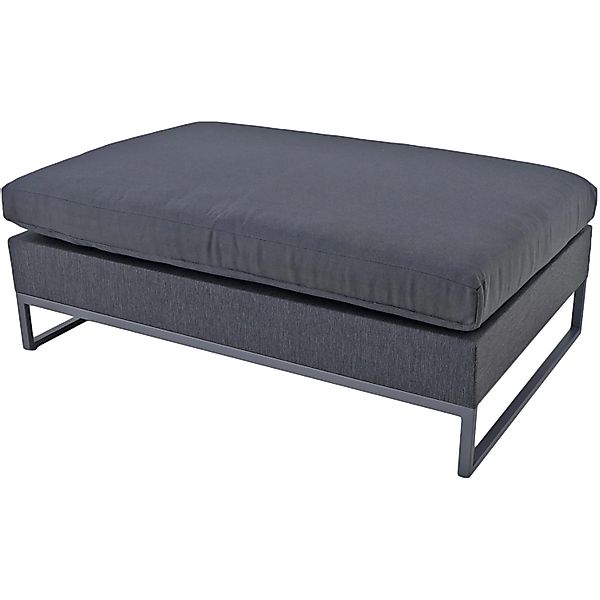 Garden Pleasure Hocker YARA Stahl Anthrazit-Grau günstig online kaufen