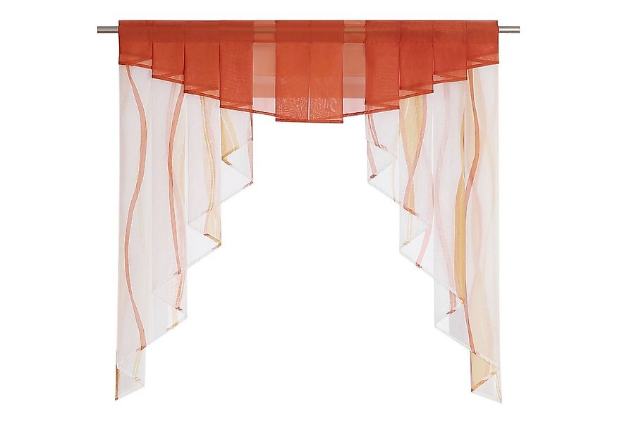 Joyswahl Scheibengardine (1 St), Stangendurchzug, transparent, Tunnelzug Vo günstig online kaufen