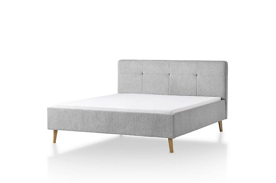 180x200 Polsterbett SMART von Meise Möbel Grau günstig online kaufen